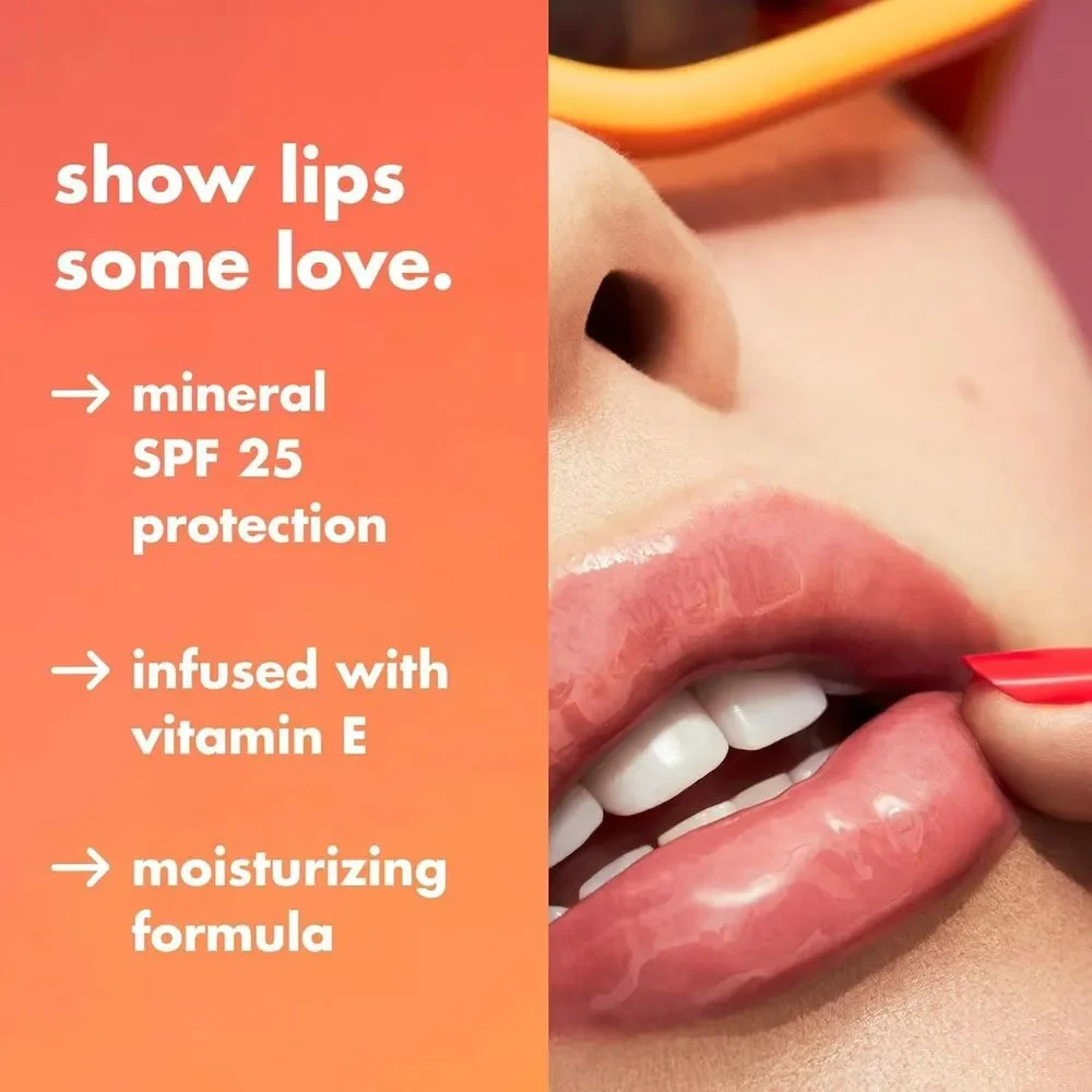 e.l.f. Sun Boss Gloss SPF 25 Pigmented Lip Gloss Blush Much A High-Shine 0.13oz